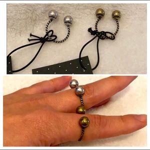 🆕K&K: Unique Open Rings- in Silver or Brass